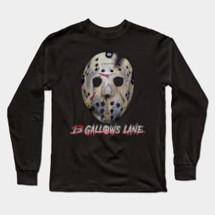 13 Gallows Lane Dead White Long Sleeve T-Shirt